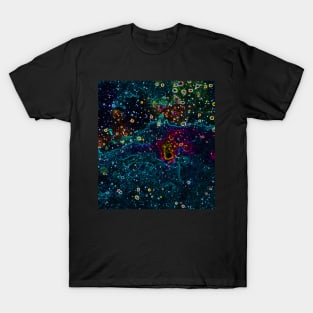 Black Panther Art - Glowing Edges 380 T-Shirt